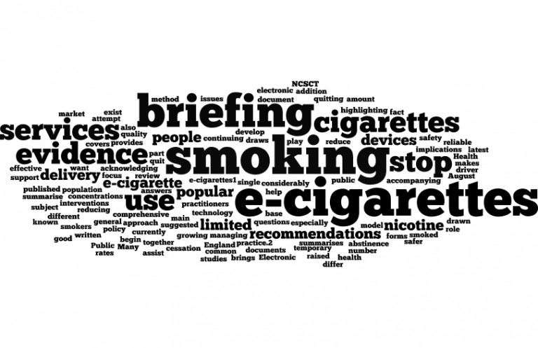 [UK] NCSCT – E-Zigaretten – Anleitung um das Rauchen einzustellen ...